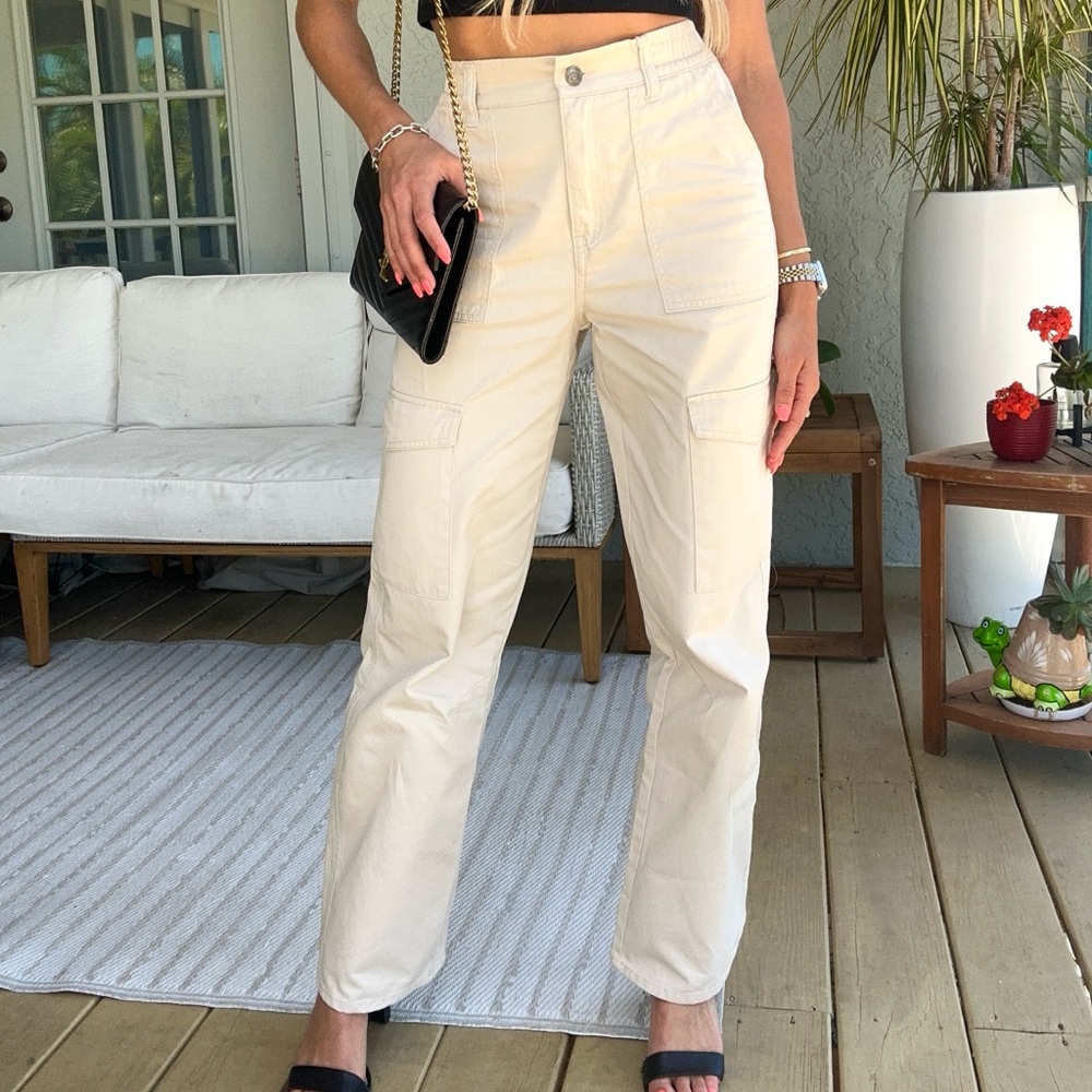 Khaki Cargo Pants